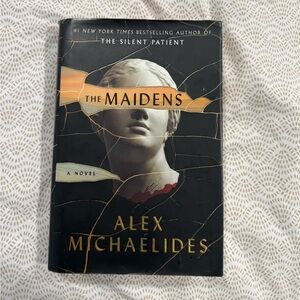The Maidens by Alex Michaelides - Black and Gold Hardcover